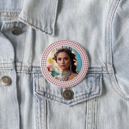 Dazzled Dreams Pageant Button Photo Pin 缶バッジ (インサイチュ)