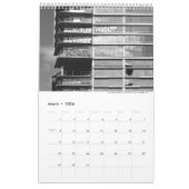 Dazzling Black & White Photography Calendar カレンダー (3月 2026)