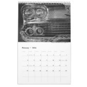 Dazzling Black & White Photography Calendar カレンダー (2月 2026)