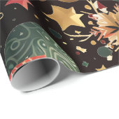 Dazzling Christmas Motifs 2 option ラッピングペーパー (ロールコーナー)