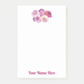 Dazzling Dahlia Post It Notes ポストイット