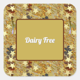 Dazzling Dairy Free Party Food  スクエアシール