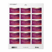  dazzling glamour ゴールド グリッター スパークル ドット ラベル (フルシート)