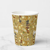 Dazzling Glitzy Sparkle Any Age Birthday Party 紙コップ (左)