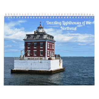 Dazzling Lighthouses o t Northeast wall calendar カレンダー