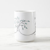 DBのハートのCB コーヒーマグカップ (中央)