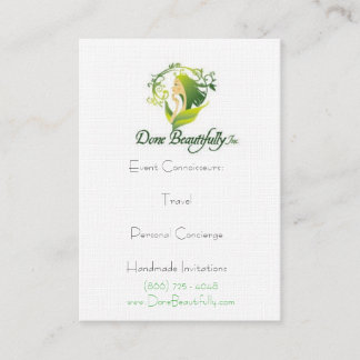 DBは私達がカード"プロフィールいかに旅するか"示します 名刺