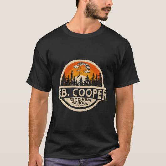 Dbクーパースカイダイビングスクール Tシャツ (正面)