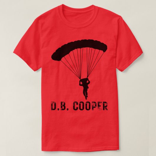 DBクーパー3 Tシャツ (デザイン正面)