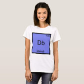 Db - ドゥーブ おもしろ 化学 元素 記号 Tシャツ (正面フル)