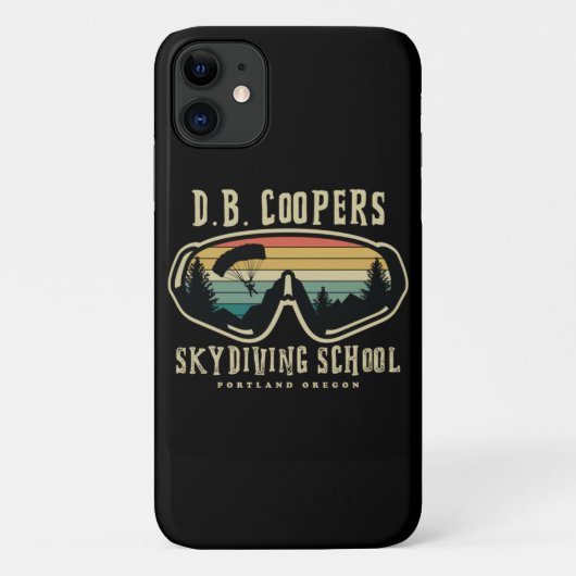 DB coopers skydiving school Portland oregon  Case-Mate iPhoneケース (裏面)
