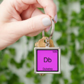 Db - Dubstep Chemistry Element Symbol おもしろい Music キーホルダー (手)