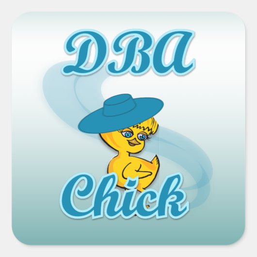 DBAシック#3 スクエアシール (正面)