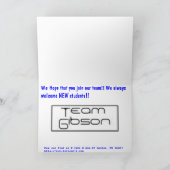 DBJJ – ウェルカムカード  カード (内部)