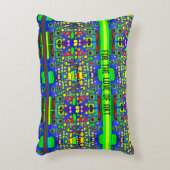 DBLサイドのアートおもしろい数々のカラー人気があるパターン アクセントクッション (正面(垂直))