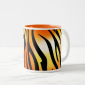 DBMタイガーストライプマグ ツートーンマグカップ (正面右)