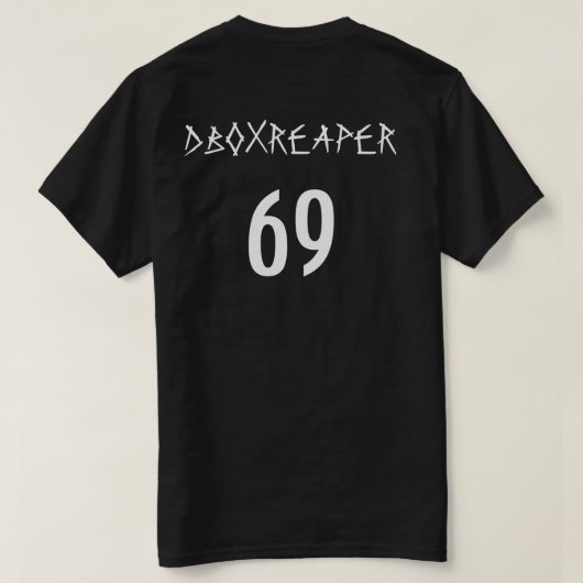 DBOXREAPER Tシャツ (デザイン裏面)