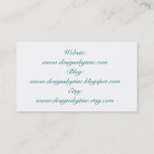 dbtの名刺 名刺 (裏面)