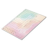 DBTデイリーカードメモ帳 – 40シートカラー ノートパッド (アングル)