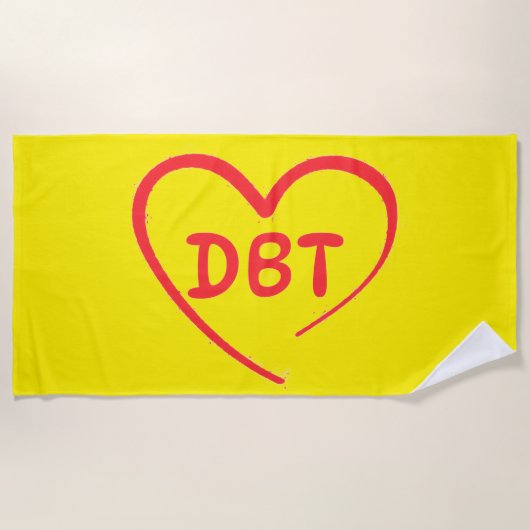 DBT ビーチタオル (正面)