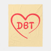 DBT フリースブランケット (正面)