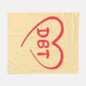 DBT フリースブランケット (正面(横))
