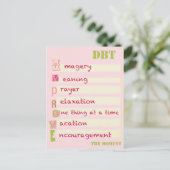 DBT – モーメントの改善 ポストカード (スタンド正面)