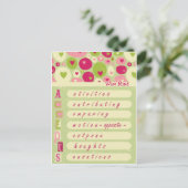 DBT ワイズマインドの「受け入れる」 ポストカード (スタンド正面)