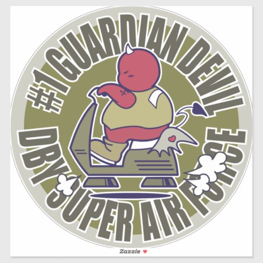 DBYすごい空軍 シール (シート)