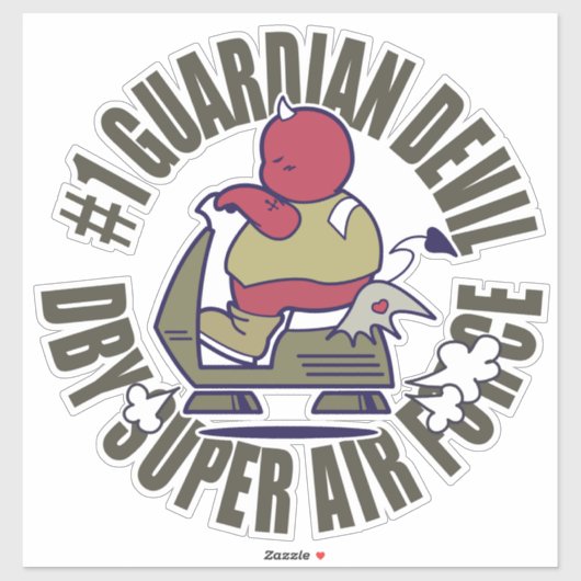 DBYすごい空軍 シール (シート)