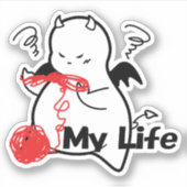 DBYの私の人生 シール (正面)