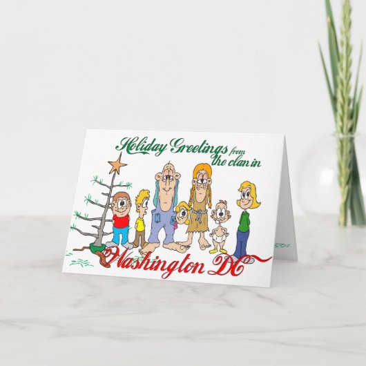 DCからの休日の挨拶 シーズンカード (正面)