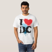 DCが大好き - ペイント Tシャツ (正面フル)