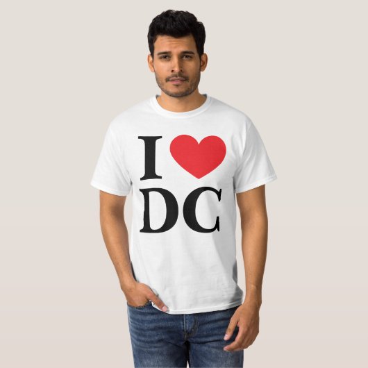 DCが大好き Tシャツ (正面フル)