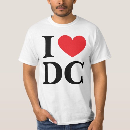 DCが大好き Tシャツ (正面)