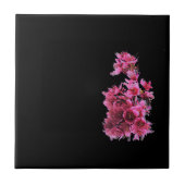 DCさくらんぼ花 タイル (正面)