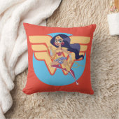 DCすごいヒーロー女子疑問に思女性 クッション (ブランケット)