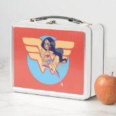 DCすごいヒーロー女子疑問に思女性 メタルランチボックス (インサイチュ)