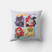 Dcすごい悪役の女の子悪いことは良い クッション (裏面)