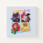 Dcすごい悪役の女の子悪いことは良い ノートブック (裏面)