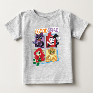 Dcすごい悪役の女の子悪いことは良い ベビーTシャツ