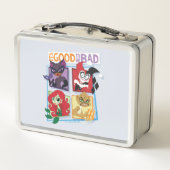 Dcすごい悪役の女の子悪いことは良い メタルランチボックス (裏面)