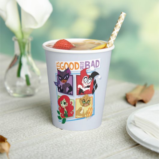 Dcすごい悪役の女の子悪いことは良い 紙コップ (インサイチュ)