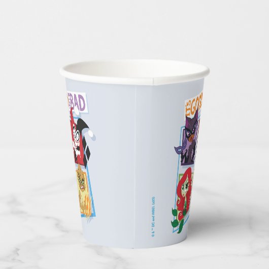 Dcすごい悪役の女の子悪いことは良い 紙コップ (右)