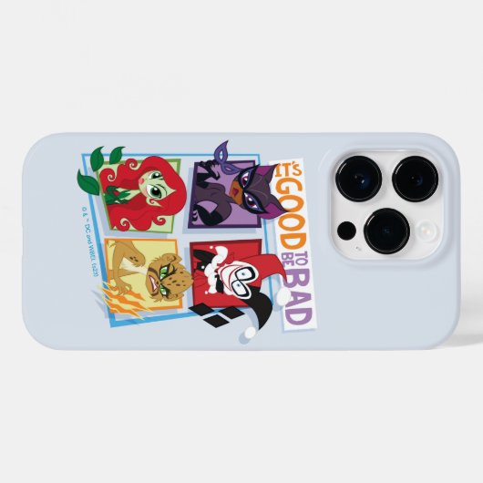 Dcすごい悪役の女の子悪いことは良い Case-Mate iPhoneケース (裏面 (横))