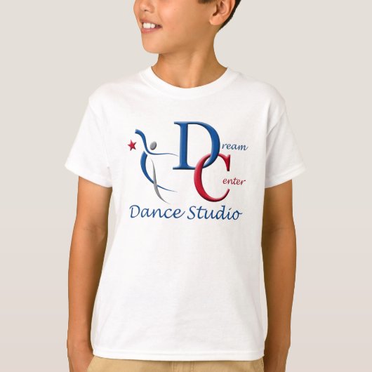 DCのダンスの子供のティー Tシャツ (正面)