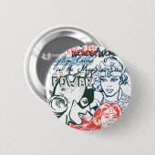 DCオリジナル - スペースアウト 缶バッジ (正面&裏面)