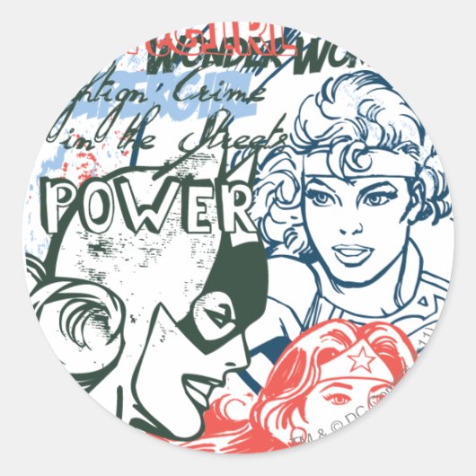 DCオリジナル – レイアウト ラウンドシール (正面)