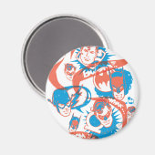 DCオリジナル – ロゴバースト マグネット (正面/裏面)