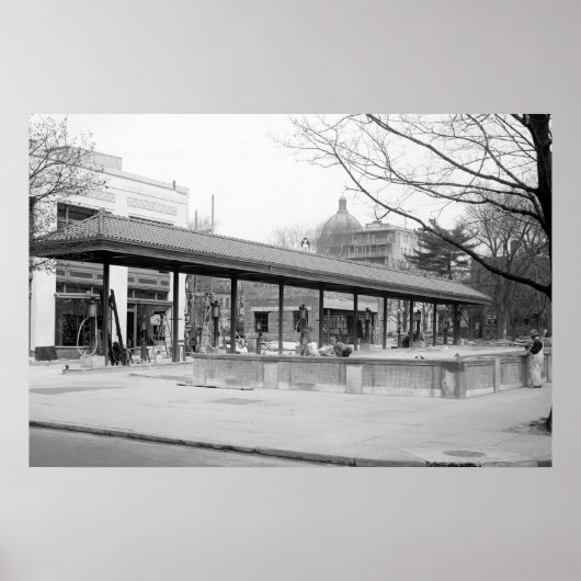 DCガスステーション， 1921 ポスター (正面)